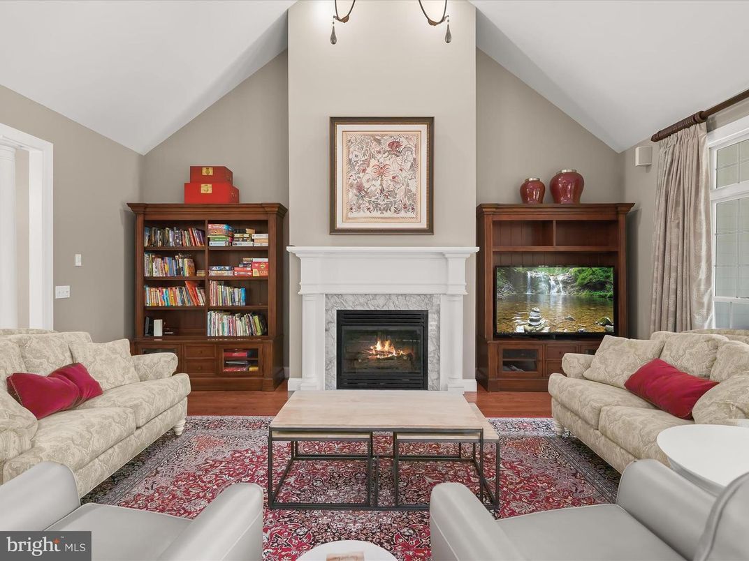 Fireplace, Interior, Living room, Wood Texture Flooring