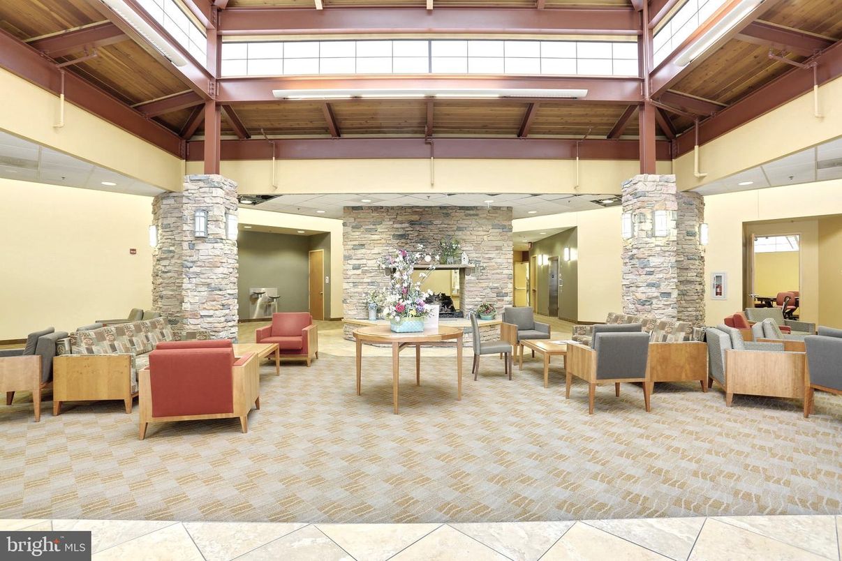 Interior, Living room, Stone Walls