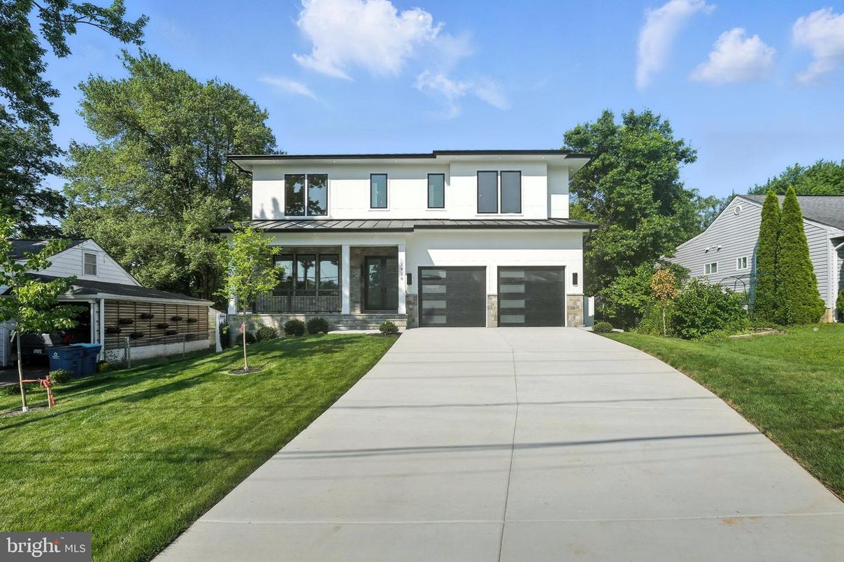 Attached, Backyard, Exterior, Facade, Farmhouse
