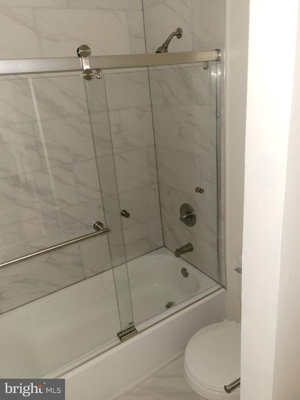 Bathroom, Glass Shower, Interior, Marble Walls
