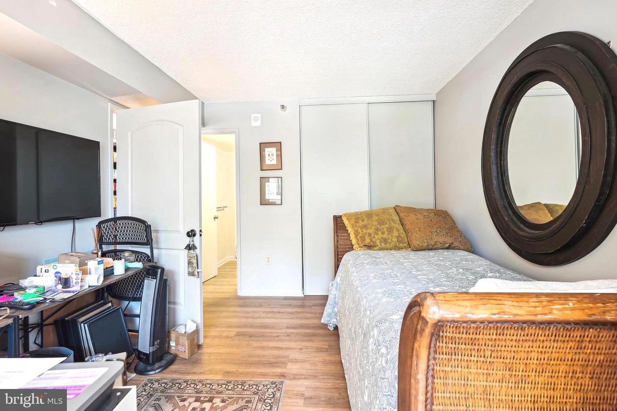 Bedroom, Home Office, Interior, Wood Texture Flooring