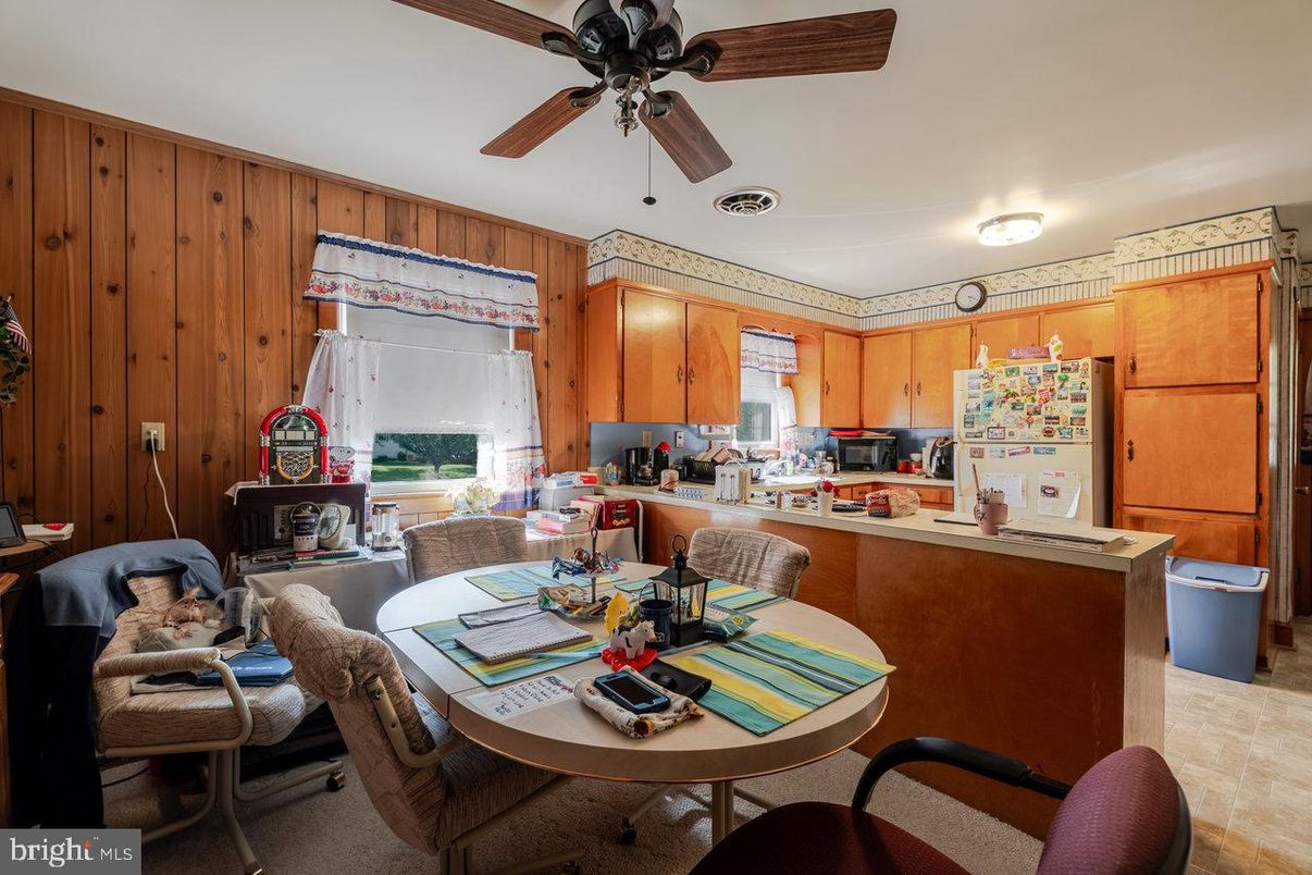 Dining room, Interior, Kitchen, Wooden Walls