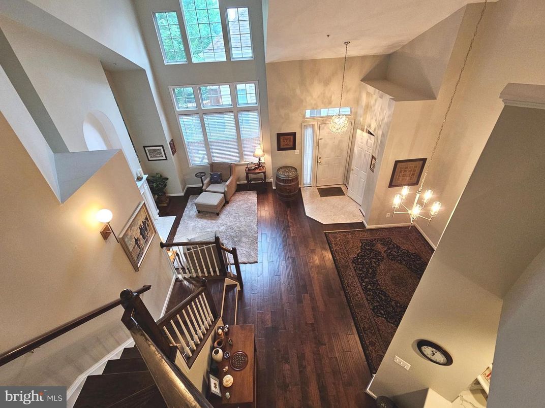 Fireplace, Interior, Living room, Pendant Lights, Wood Texture Flooring