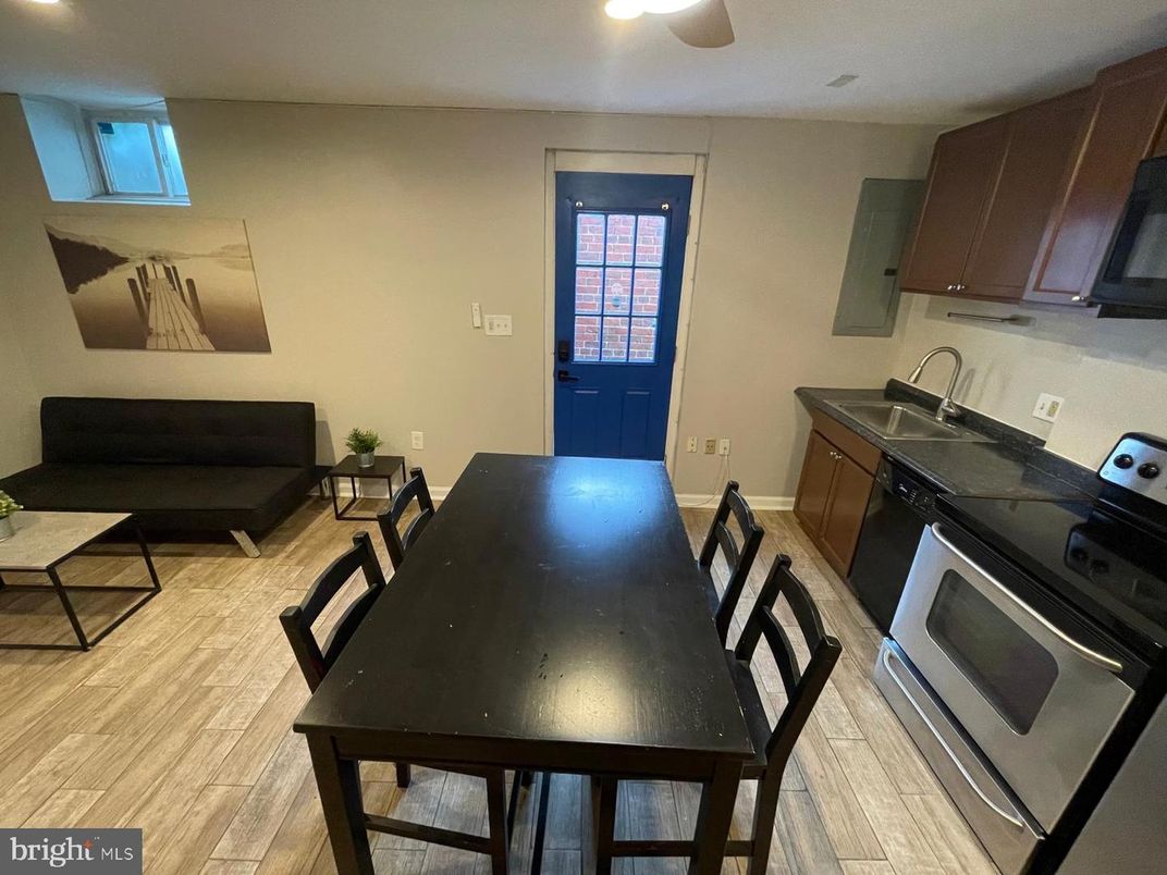Dining room, Interior, Kitchen, Living room, Wood Texture Flooring