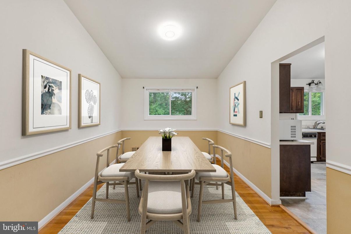 Dining room, Interior, Kitchen, Wood Texture Flooring