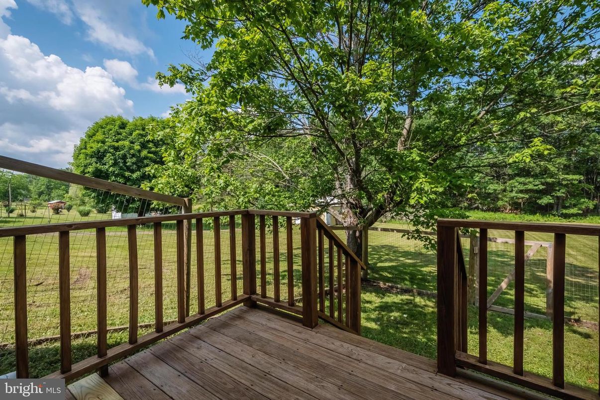 Backyard, Exterior, Wood Texture Flooring