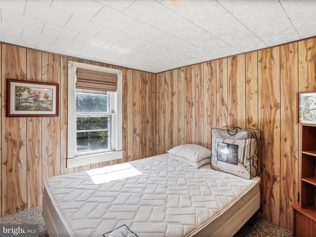 Bedroom, Interior, Wooden Walls