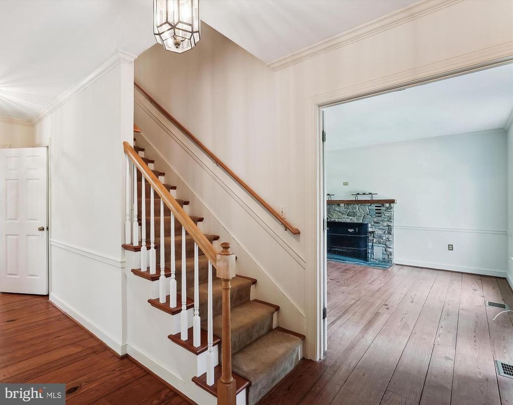 Fireplace, Interior, Wood Texture Flooring