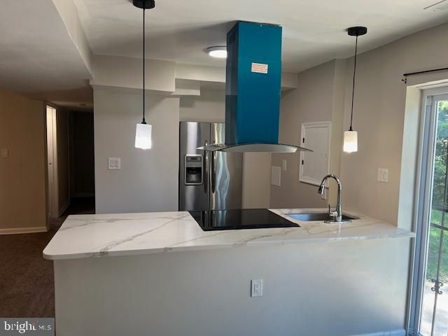Interior, Kitchen, Pendant Lights