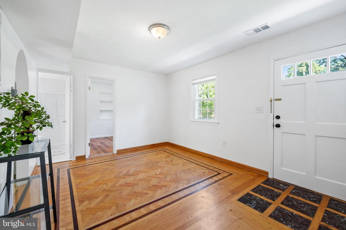 Empty room, Interior, Wood Texture Flooring