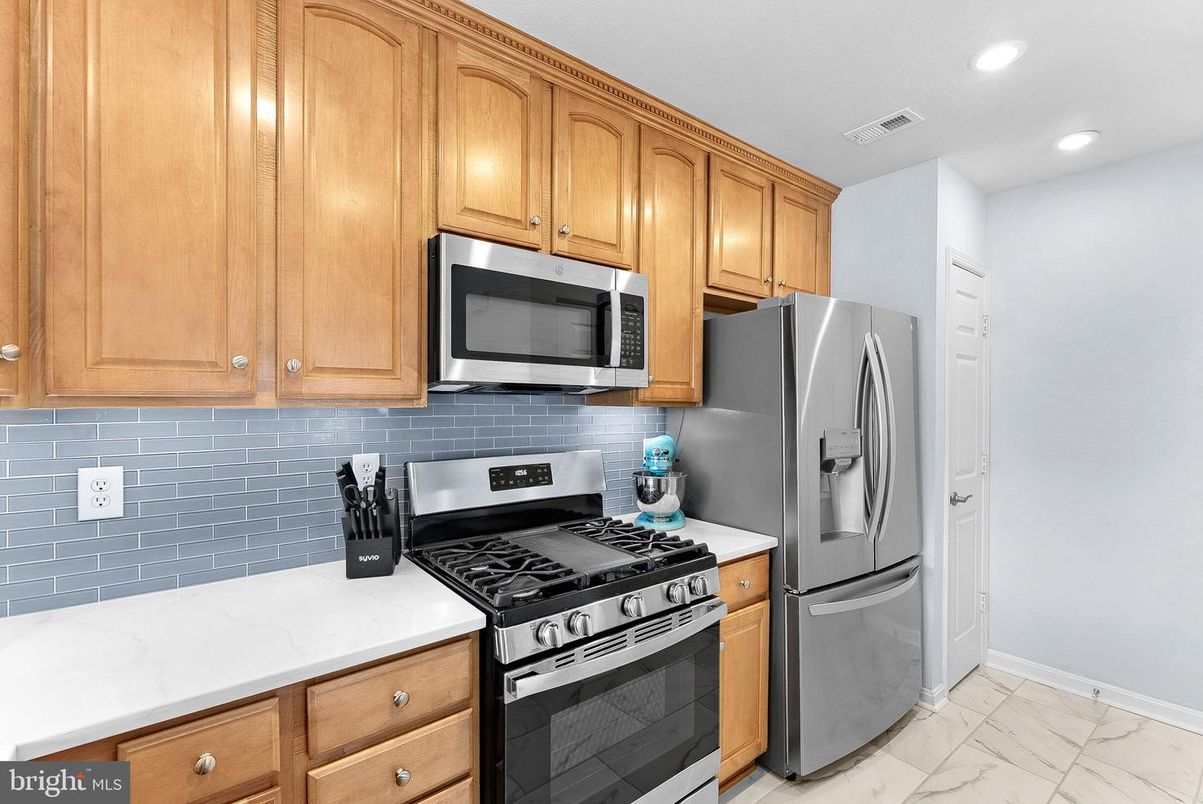 Interior, Kitchen, Marble, Recessed Lighting