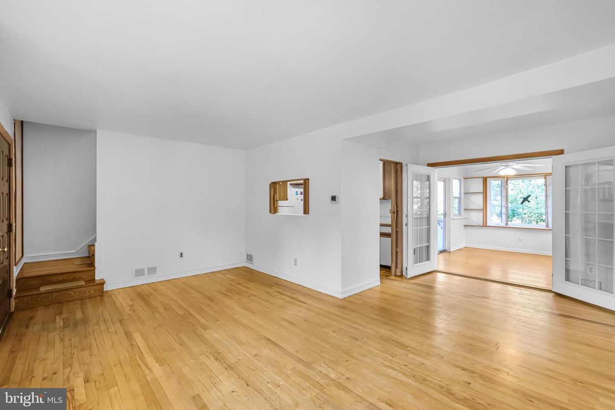 Empty room, Interior, Wood Texture Flooring