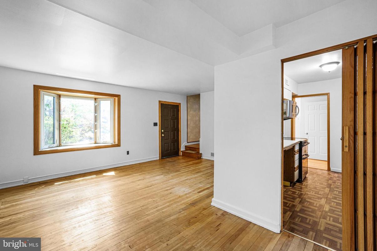 Empty room, Interior, Wood Texture Flooring