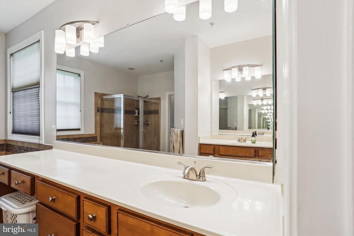 Bathroom, Dual Sink Vanities, Glass Shower, Interior