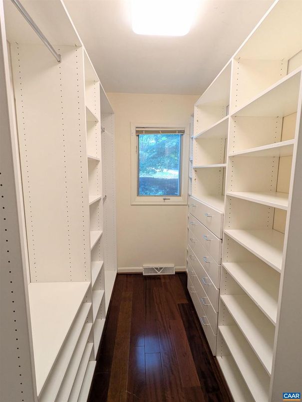 Interior, Recessed Lighting, Walk-in Closets, Wood Texture Flooring