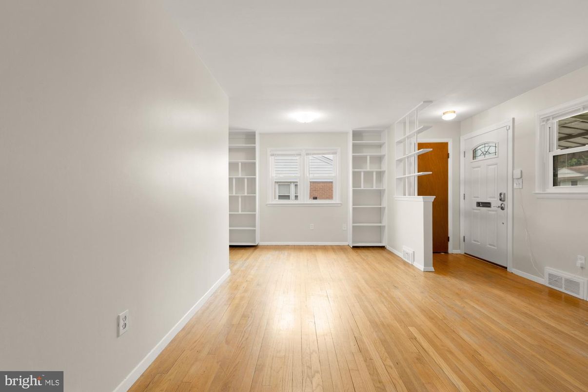 Empty room, Interior, Wood Texture Flooring