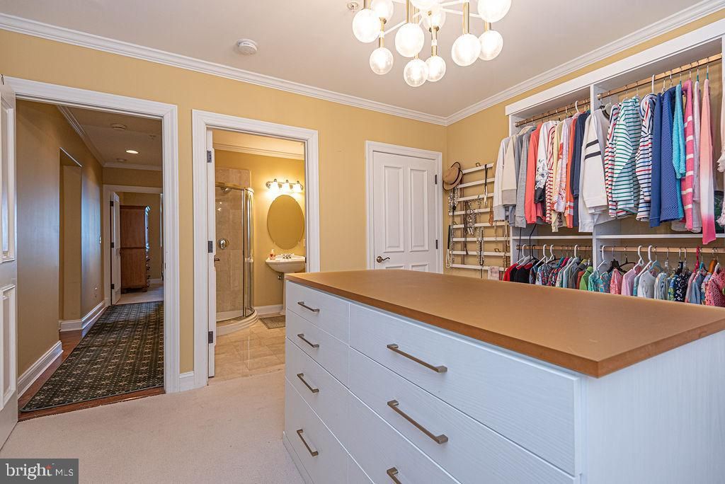 Bathroom, Glass Shower, Interior, Walk-in Closets