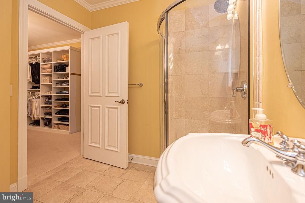 Bathroom, Glass Shower, Interior, Walk-in Closets