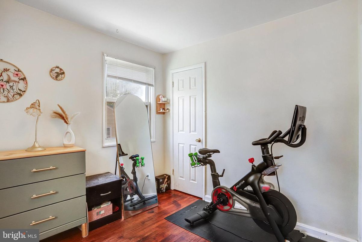 Fitness Equipment, Interior, Wood Texture Flooring