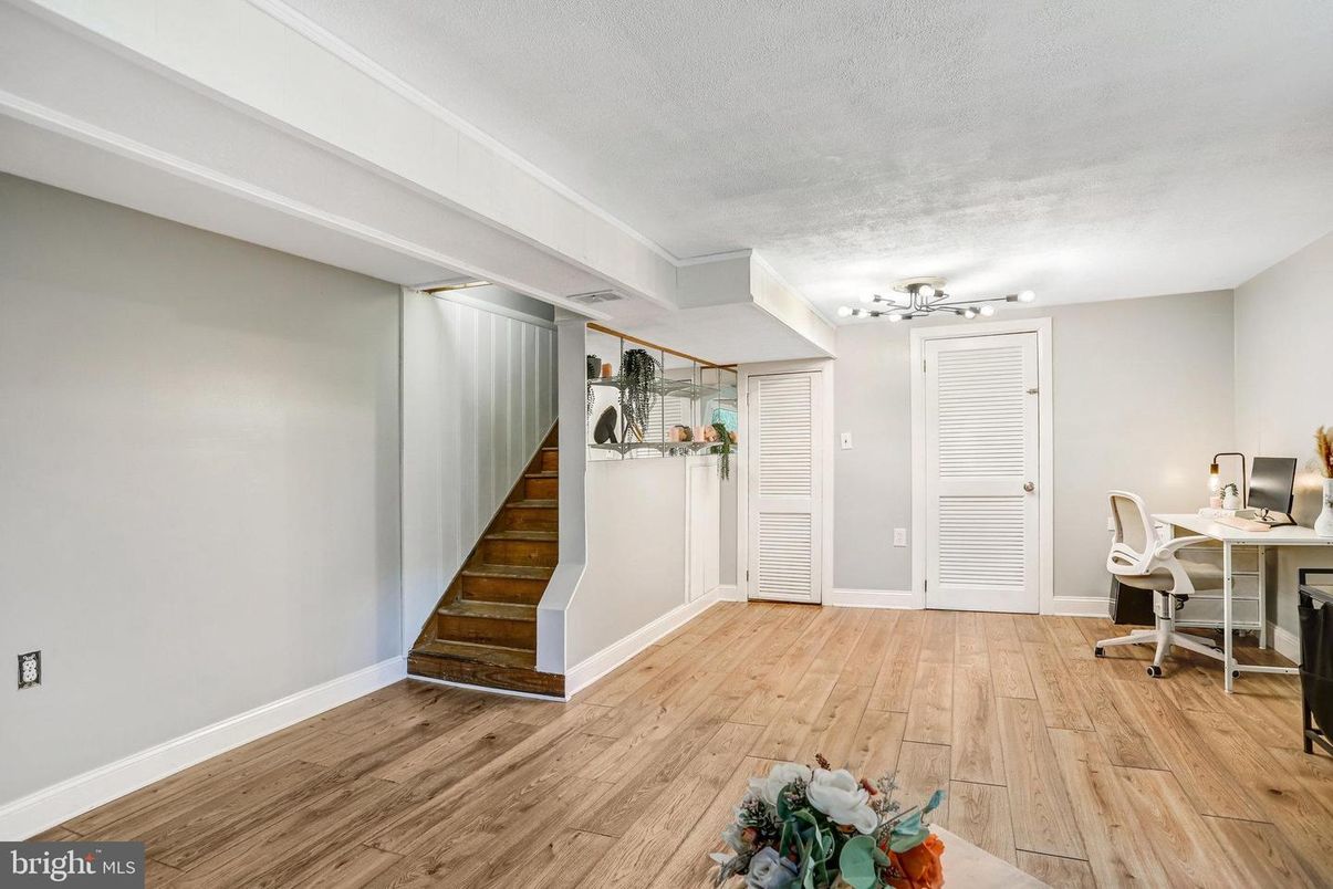 Home Office, Interior, Wood Texture Flooring