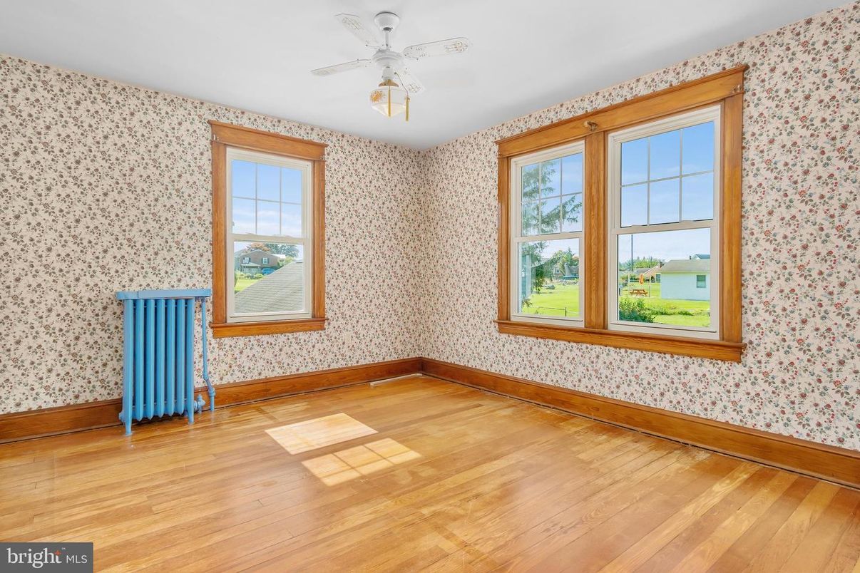 Empty room, Interior, Wood Texture Flooring