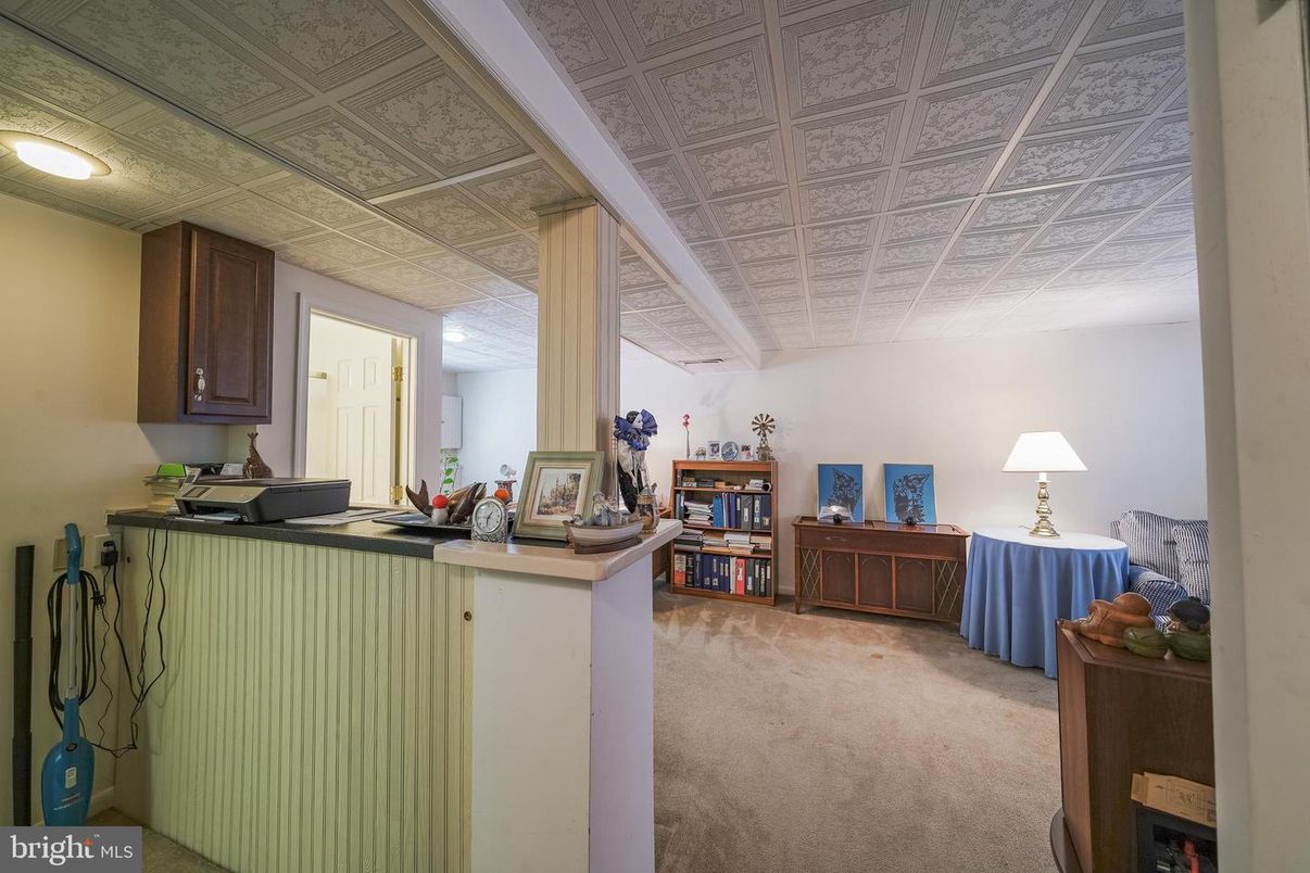 Home Office, Interior, Recessed Lighting