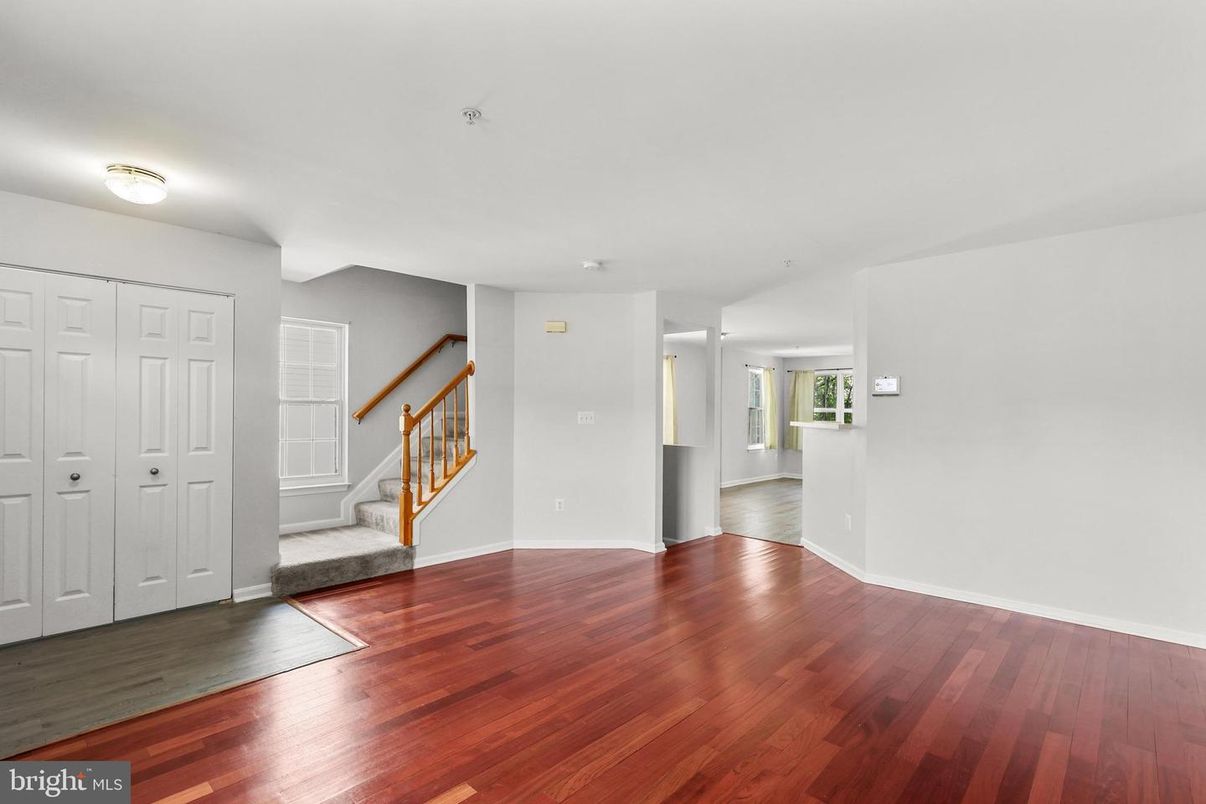 Empty room, Interior, Wood Texture Flooring