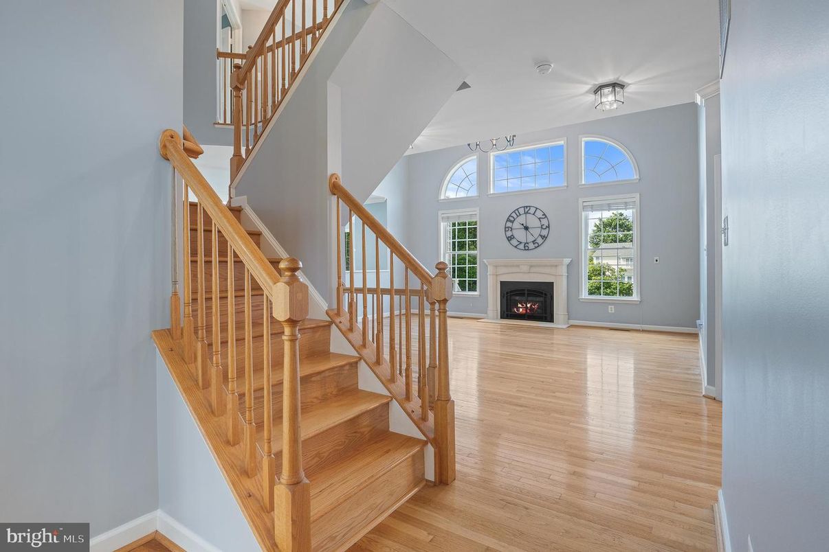 Fireplace, Interior, Wood Texture Flooring