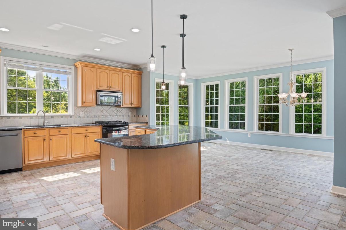 Interior, Kitchen, Pendant Lights, Recessed Lighting