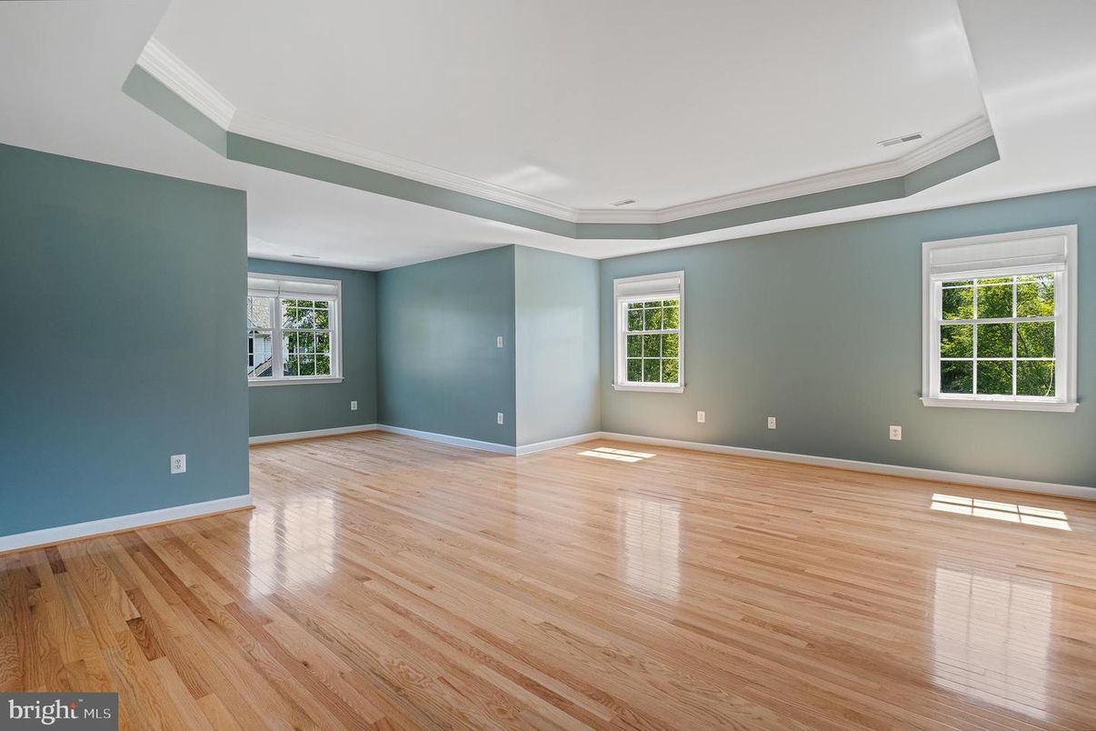 Empty room, Interior, Wood Texture Flooring
