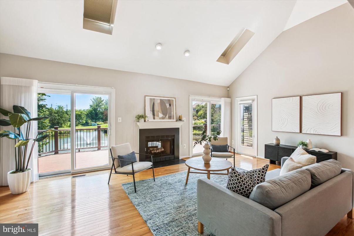 Fireplace, Interior, Living room, Wood Texture Flooring