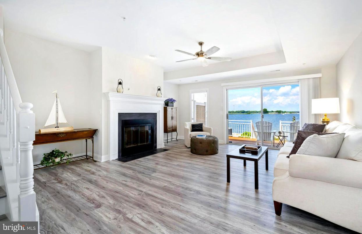 Fireplace, Interior, Living room, Water, Wood Texture Flooring