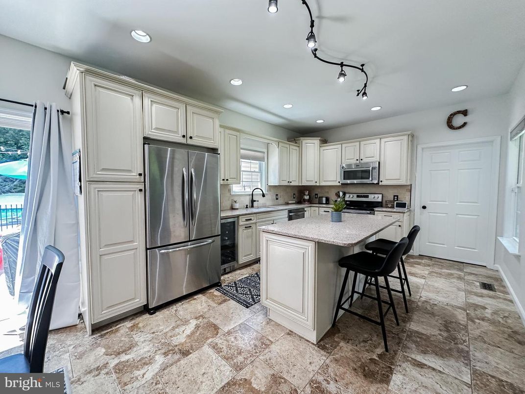 Interior, Kitchen, Recessed Lighting, Stainless Steel Appliances