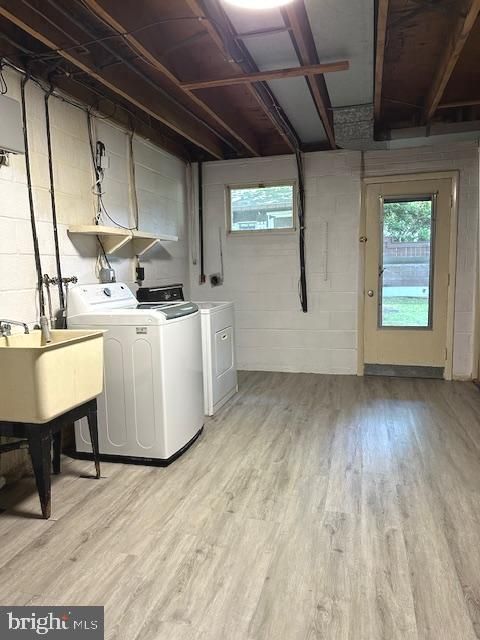 Interior, Washer, Wooden Beams, Wood Texture Flooring