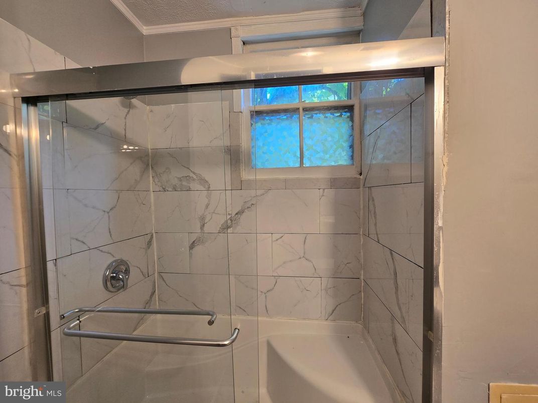 Bathroom, Glass Shower, Interior, Marble Walls