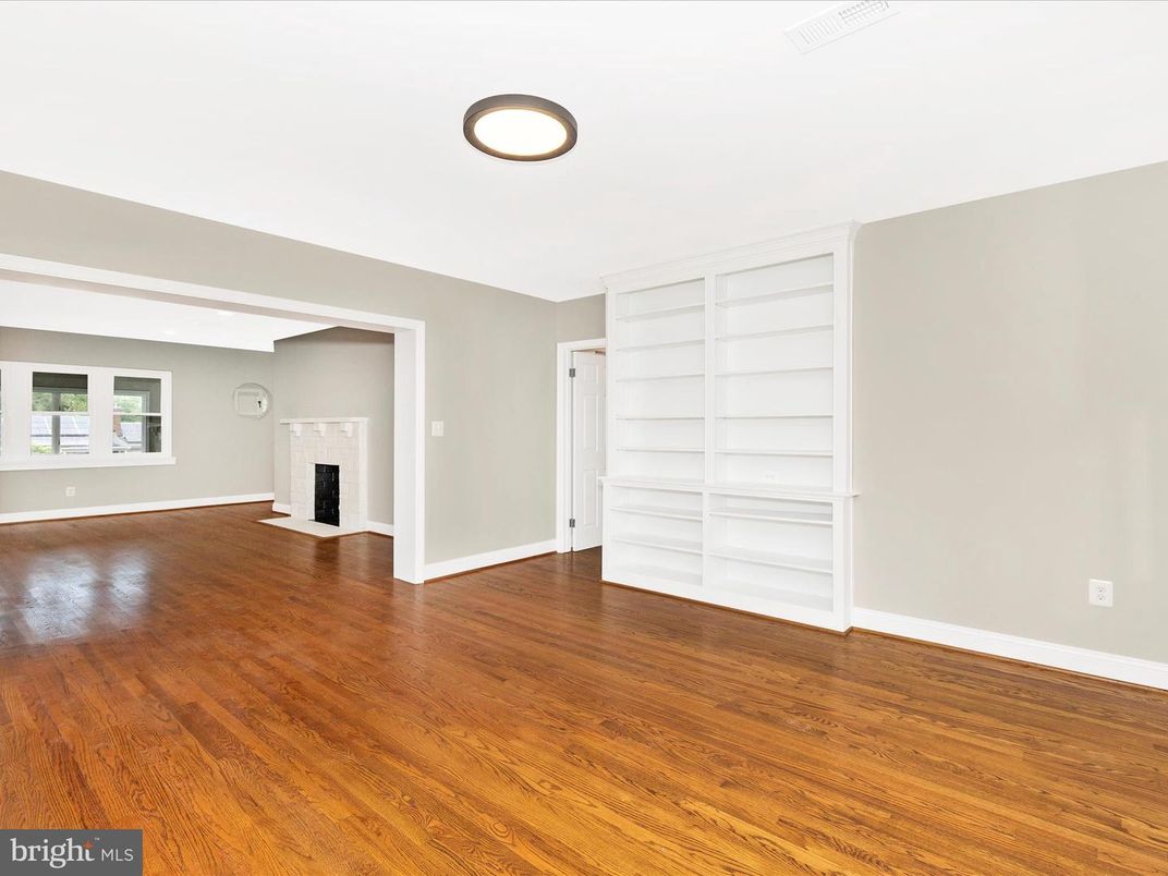 Empty room, Interior, Wood Texture Flooring