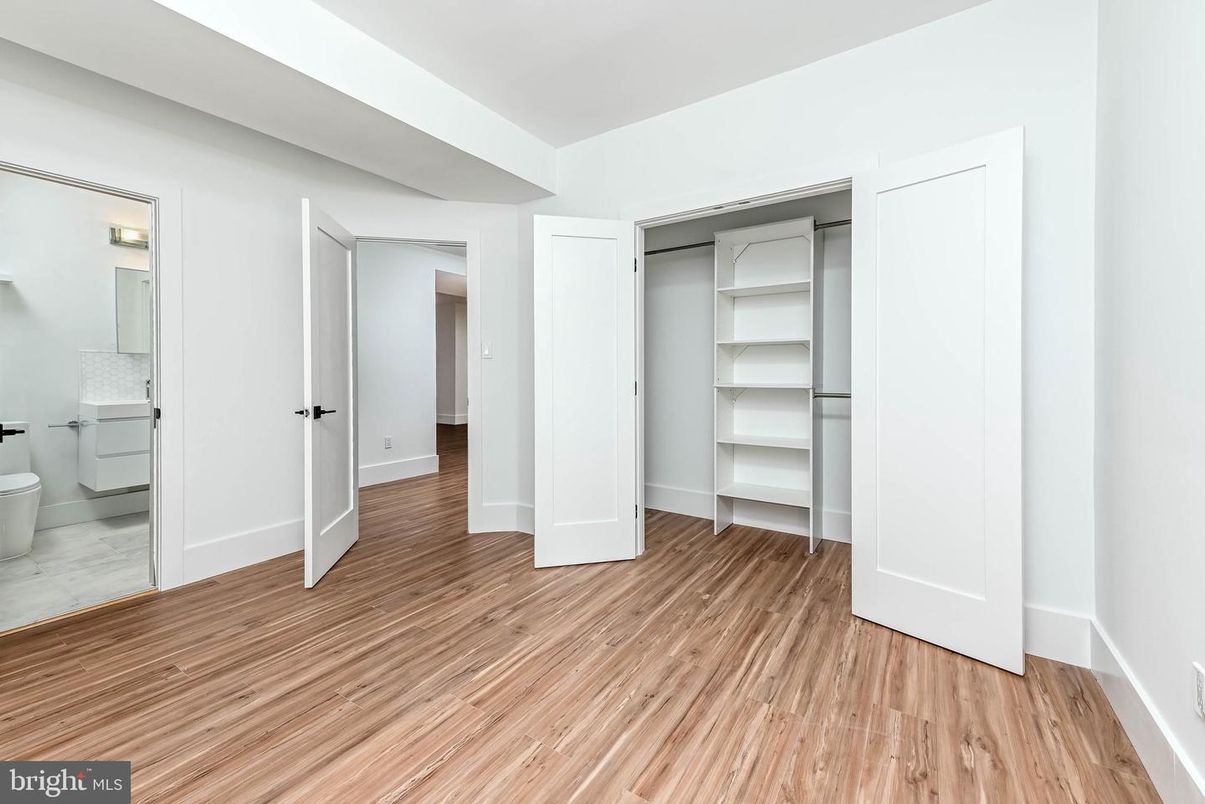 Bathroom, Empty room, Interior, Wood Texture Flooring