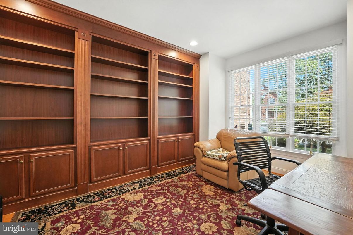 Home Office, Interior, Recessed Lighting