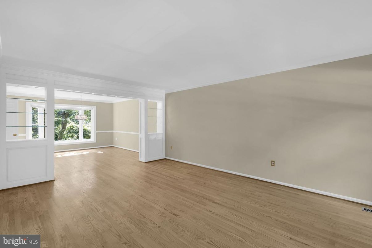 Empty room, Interior, Wood Texture Flooring