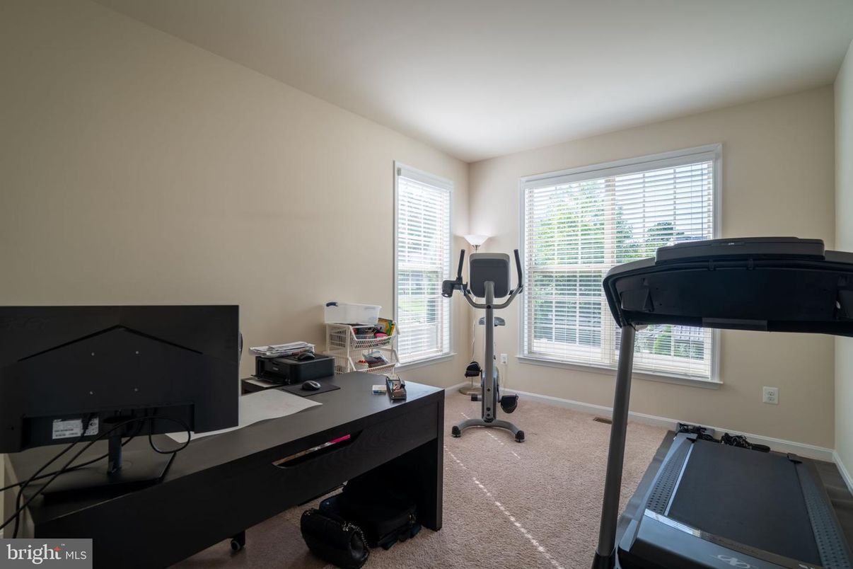Fitness Equipment, Home Office, Interior