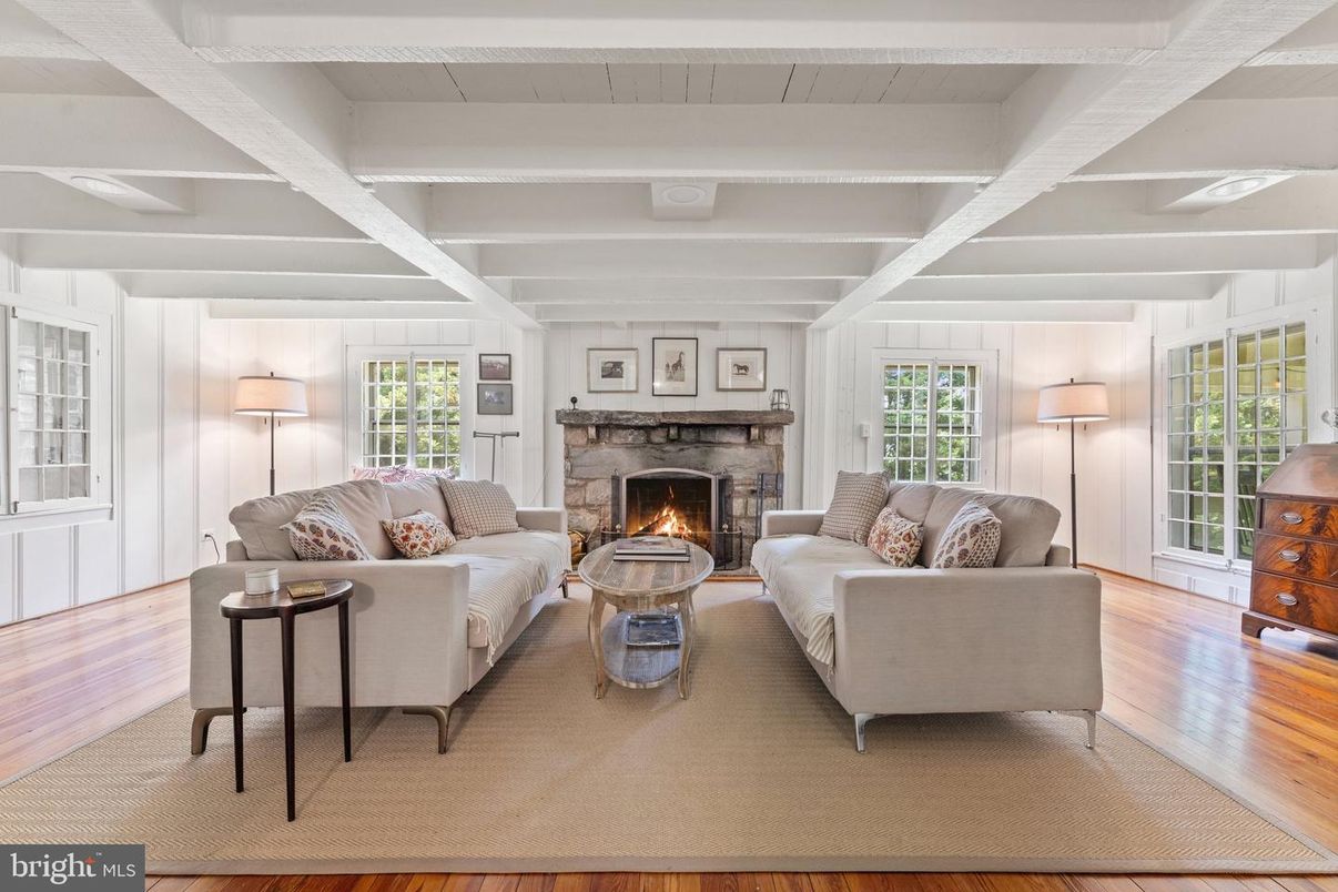 Fireplace, Interior, Living room, Wood Texture Flooring