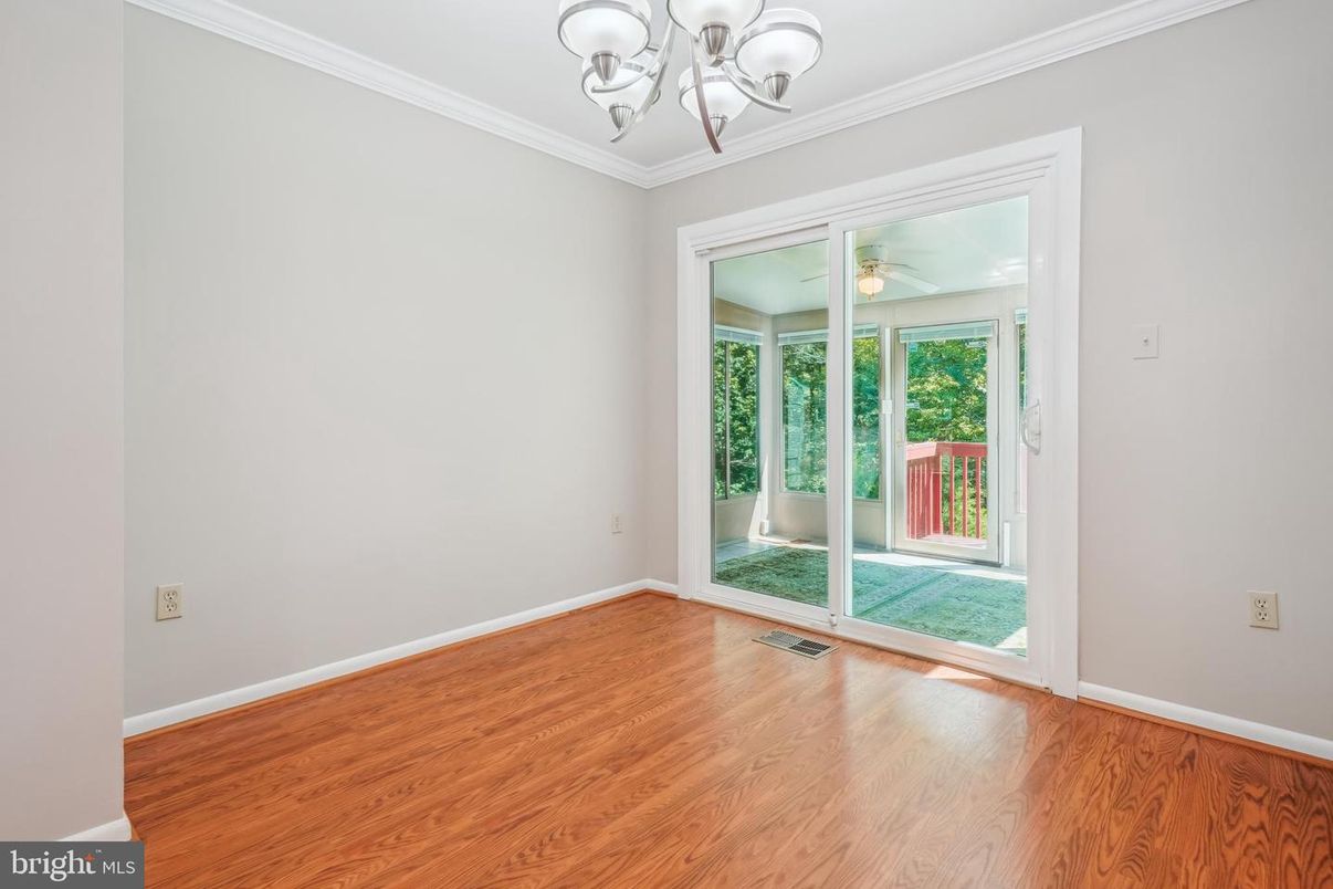 Empty room, Interior, Wood Texture Flooring