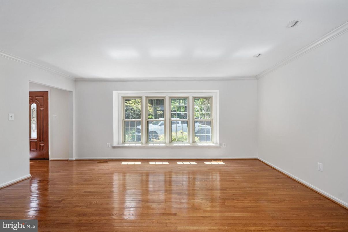 Empty room, Interior, Wood Texture Flooring