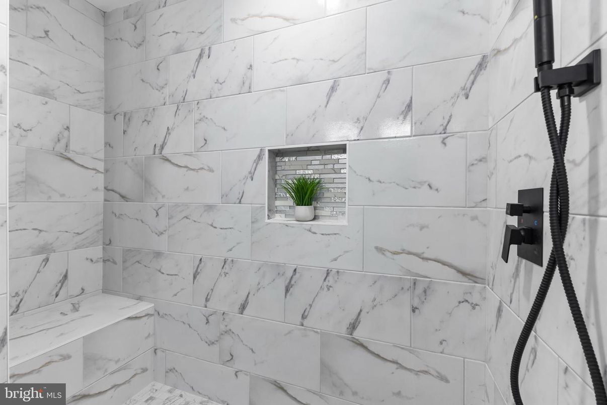 Bathroom, Interior, Marble Walls