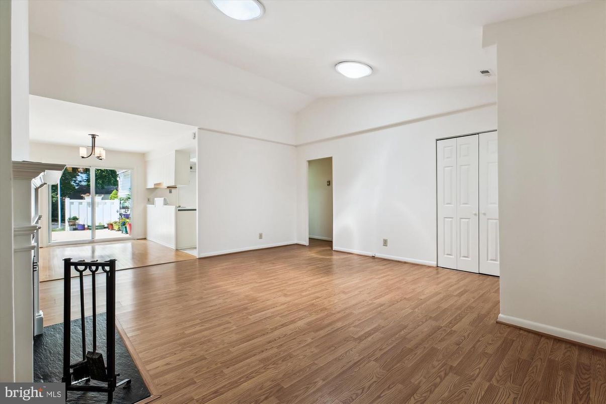 Empty room, Interior, Wood Texture Flooring