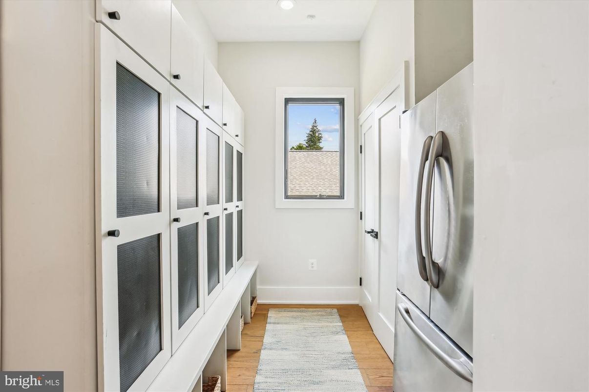 Interior, Recessed Lighting, Stainless Steel Appliances, Wood Texture Flooring