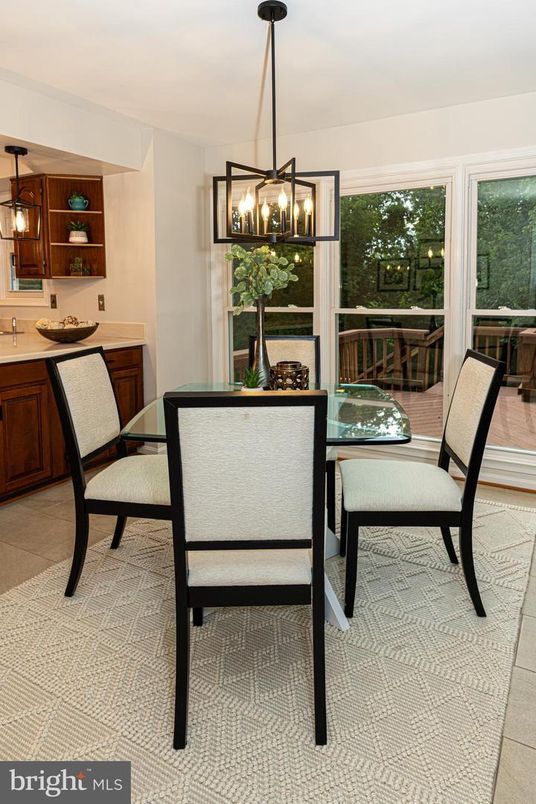 Dining room, Interior, Pendant Lights