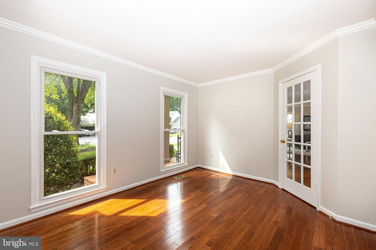 Empty room, Interior, Wood Texture Flooring
