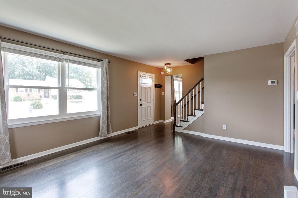 Empty room, Interior, Wood Texture Flooring
