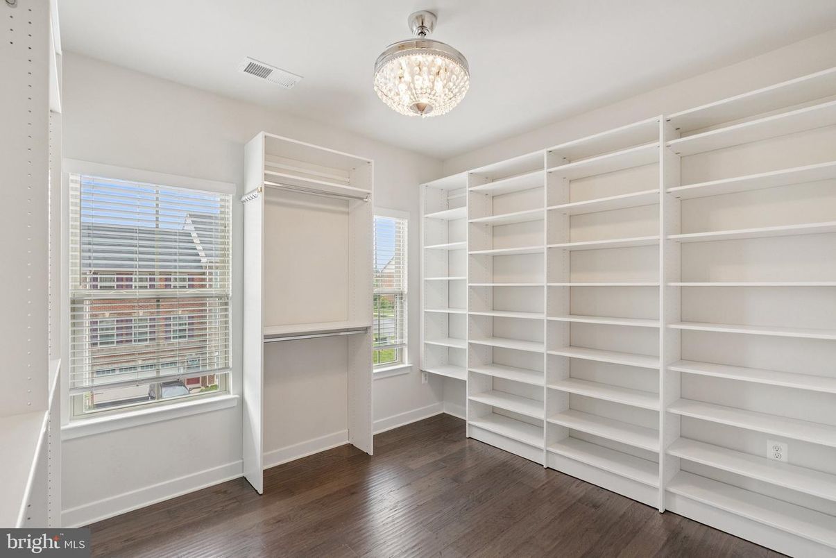Interior, Walk-in Closets, Wood Texture Flooring